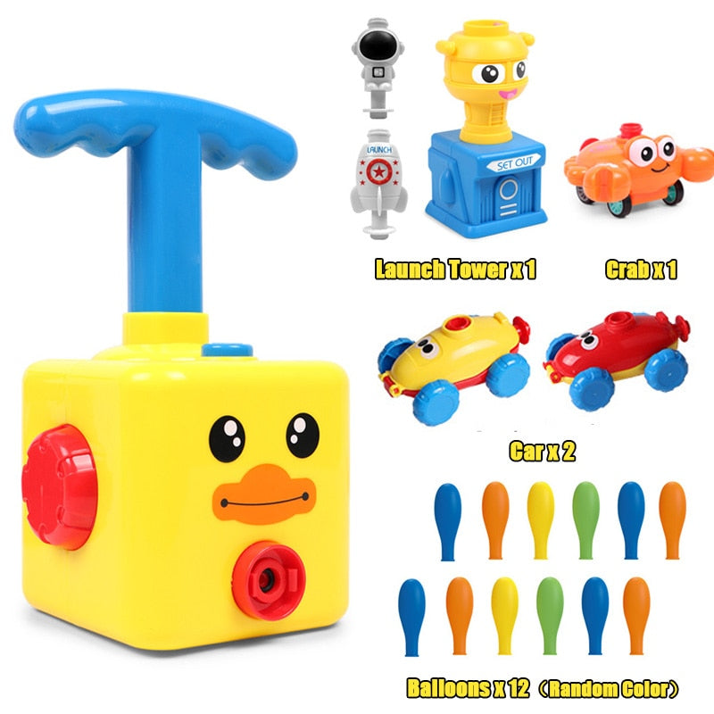 Power Balloon Launch Tower Toy