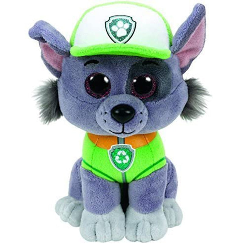 15cm Ty Big Eye Beanie Animals Dog Plush Toy