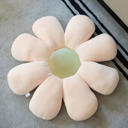 Stuffed Six Petal Flower Cushion Girly Room