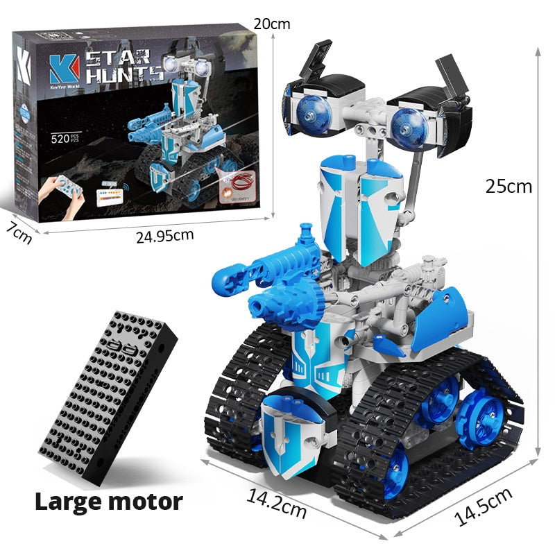 Creative High-tech RC Robot Electric Building Blocks