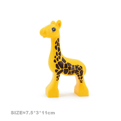 Building Blocks Animal Locking Giraffe