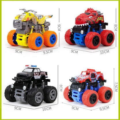 Kids Cars Toys Truck Inertia SUV Friction Power Vehicles