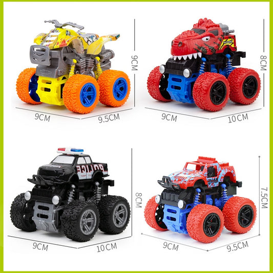 Kids Cars Toys Truck Inertia SUV Friction Power Vehicles