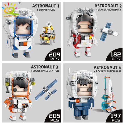 Space Station Saturn V Rocket Building Blocks