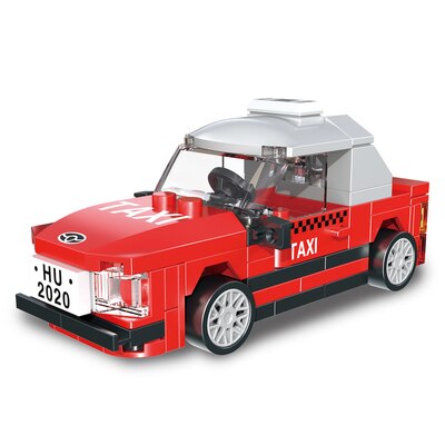 Mini Pull Back Car City Police Taxi Bus Cooper