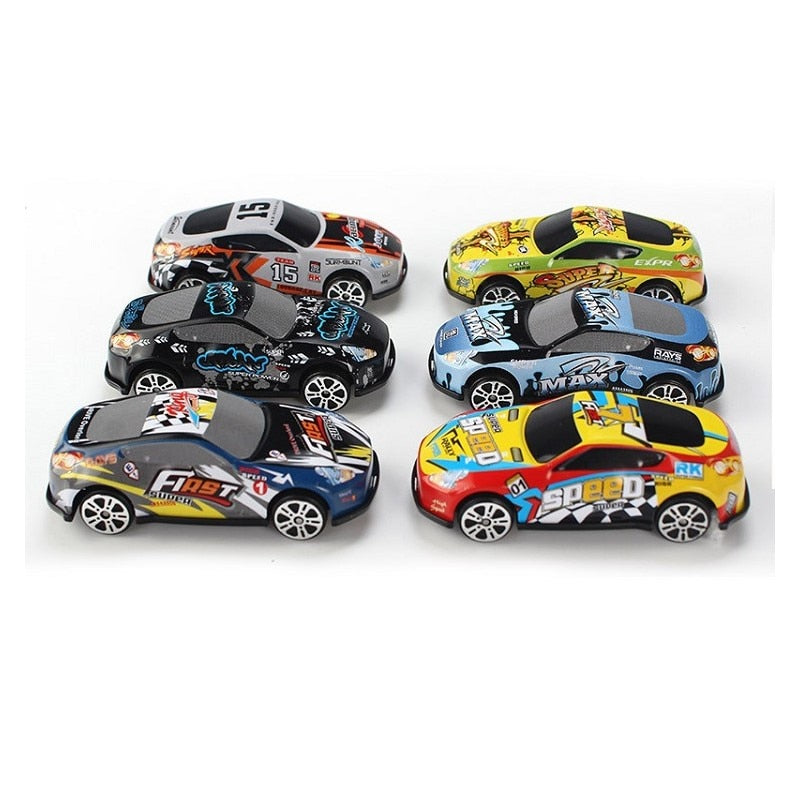 Toy Racing Car Alloy Iron Shell Taxi Model Inertia