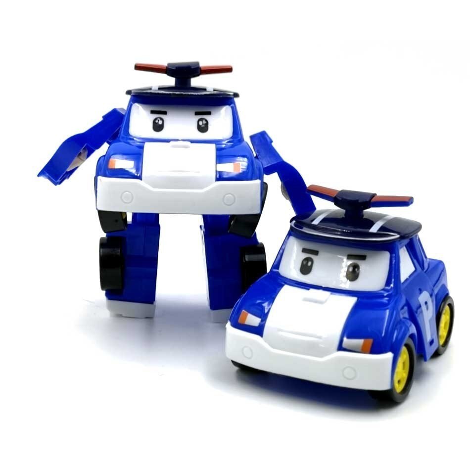 Acion Figure 6 Styles Robocar Korea Robot Car