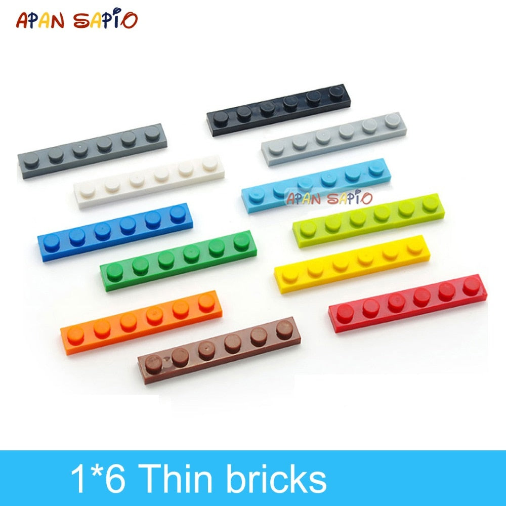 DIY Building Blocks Thin Figures Bricks