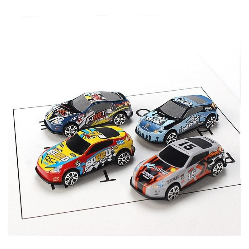 Toy Racing Car Alloy Iron Shell Taxi Model Inertia