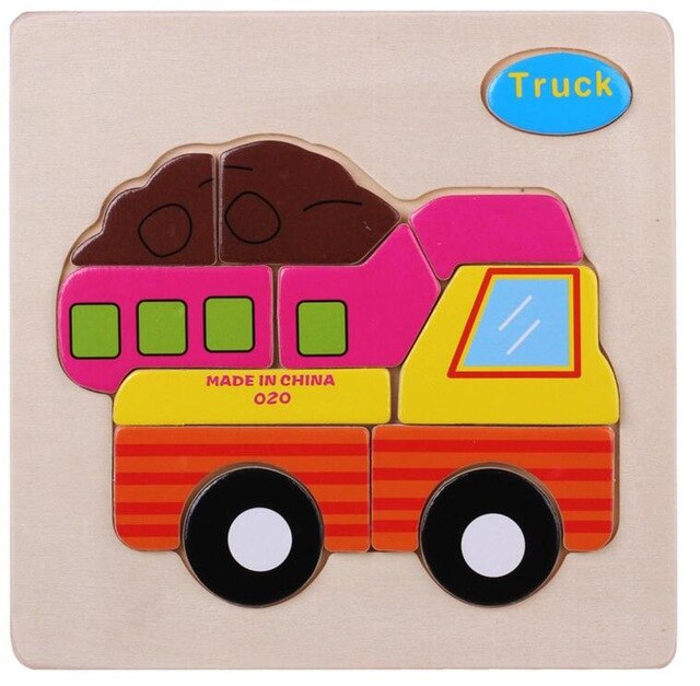 Kids 3D Puzzles Jigsaw Wooden Toys