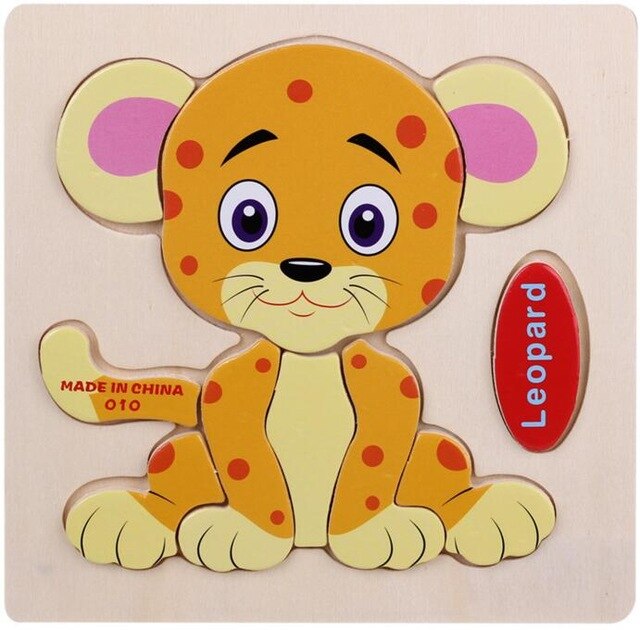 Kids 3D Puzzles Jigsaw Wooden Toys