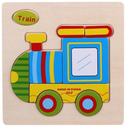 Kids 3D Puzzles Jigsaw Wooden Toys