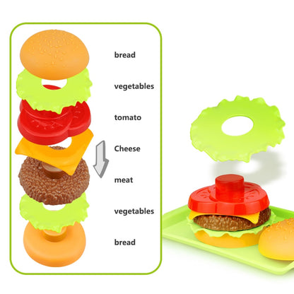 Children Simulation Food Hamburger