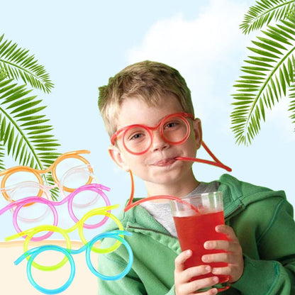 Funny Soft Plastic Straw for Kids Birthday Party