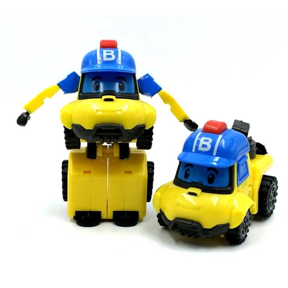 Acion Figure 6 Styles Robocar Korea Robot Car