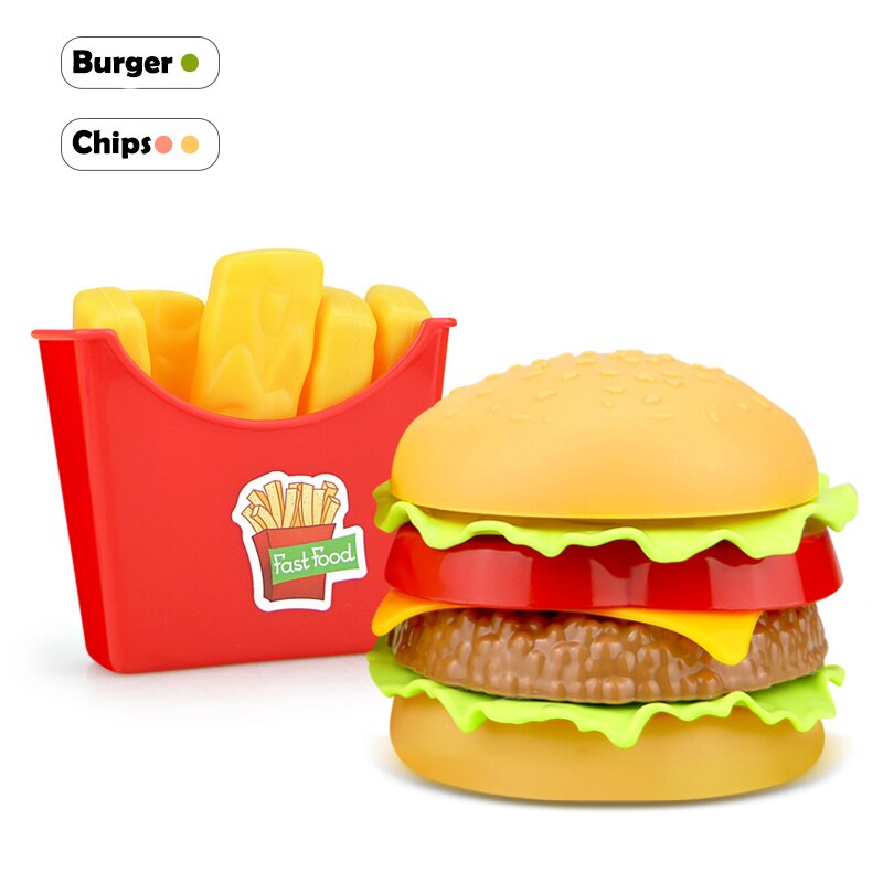 Children Simulation Food Hamburger