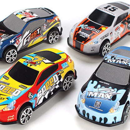 Toy Racing Car Alloy Iron Shell Taxi Model Inertia