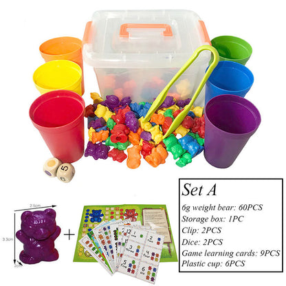 Boxed Counting Bear Montessori Educational