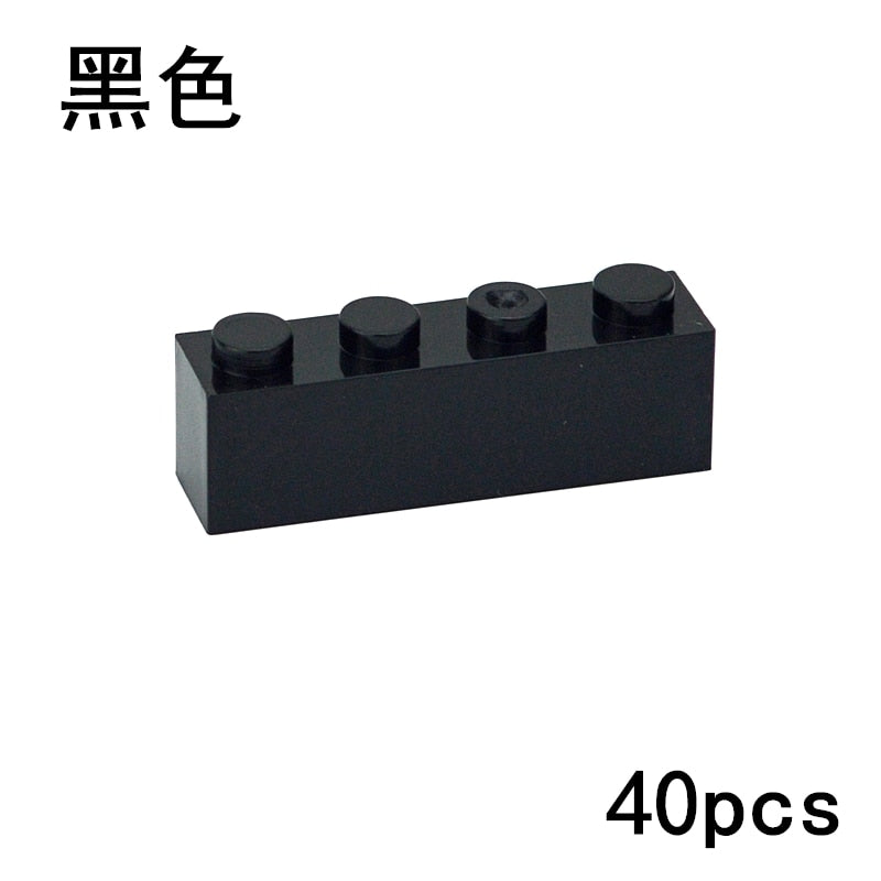 Thick Figures Bricks 1x4 Dots Building Blocks Educational