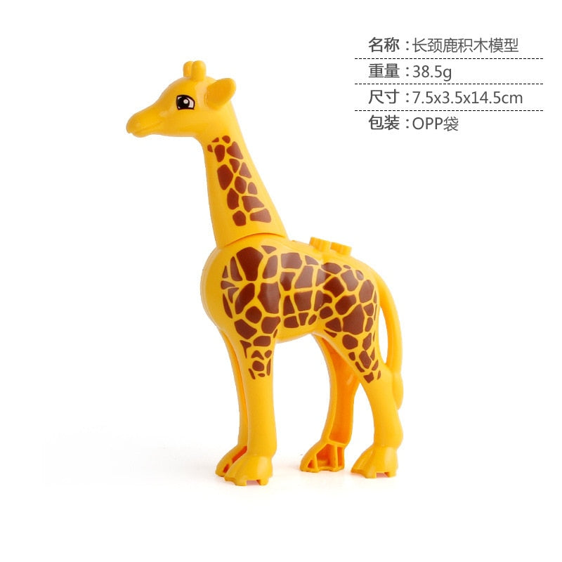 Compatible Mini Animals Building Blocks for Children