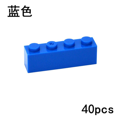 Thick Figures Bricks 1x4 Dots Building Blocks Educational