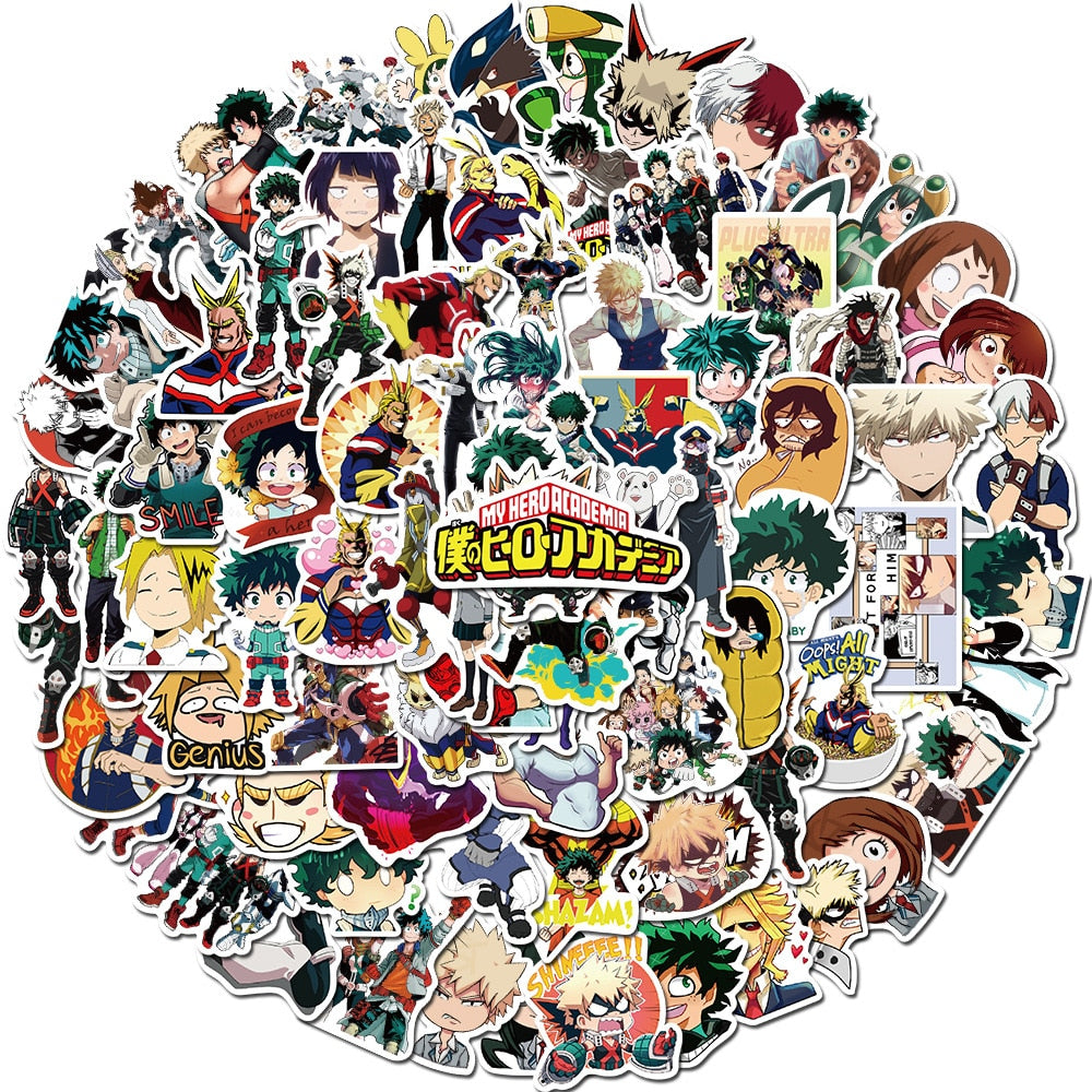 My Hero Academia Anime Stickers