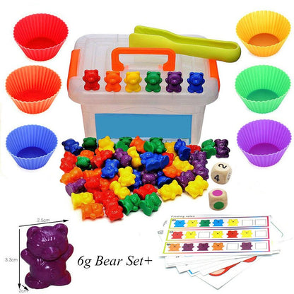 Boxed Counting Bear Montessori Educational