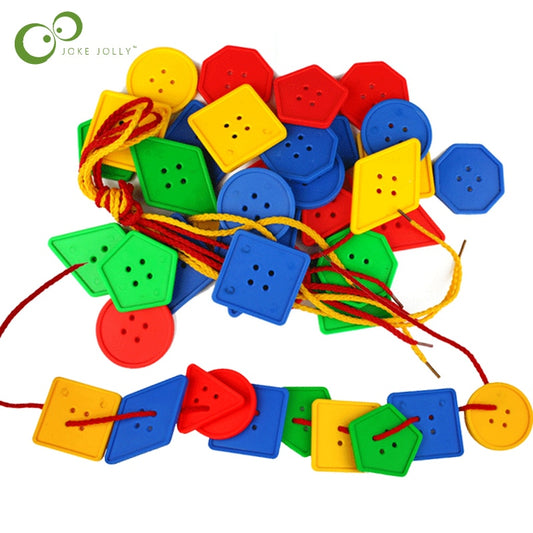 Children Early Learning Geometric Blocks