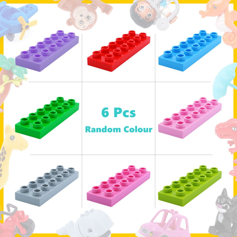 Big Building Blocks Accessories Compatible