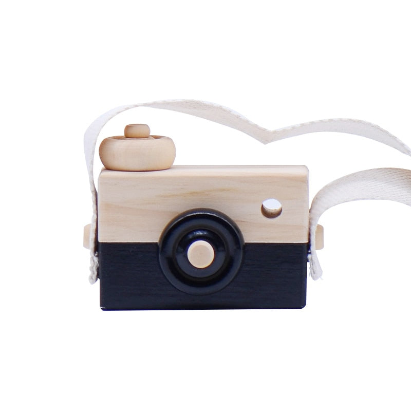 Let Make Wooden Baby Toys Fashion Camera