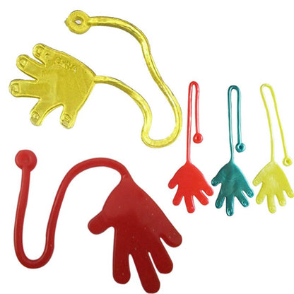 2Pcs Kids Sticky Hands Palm Party Favor Toys Novelties