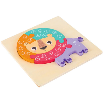 Kids Montessori Toy Worm Eat Fruit Wooden Puzzle