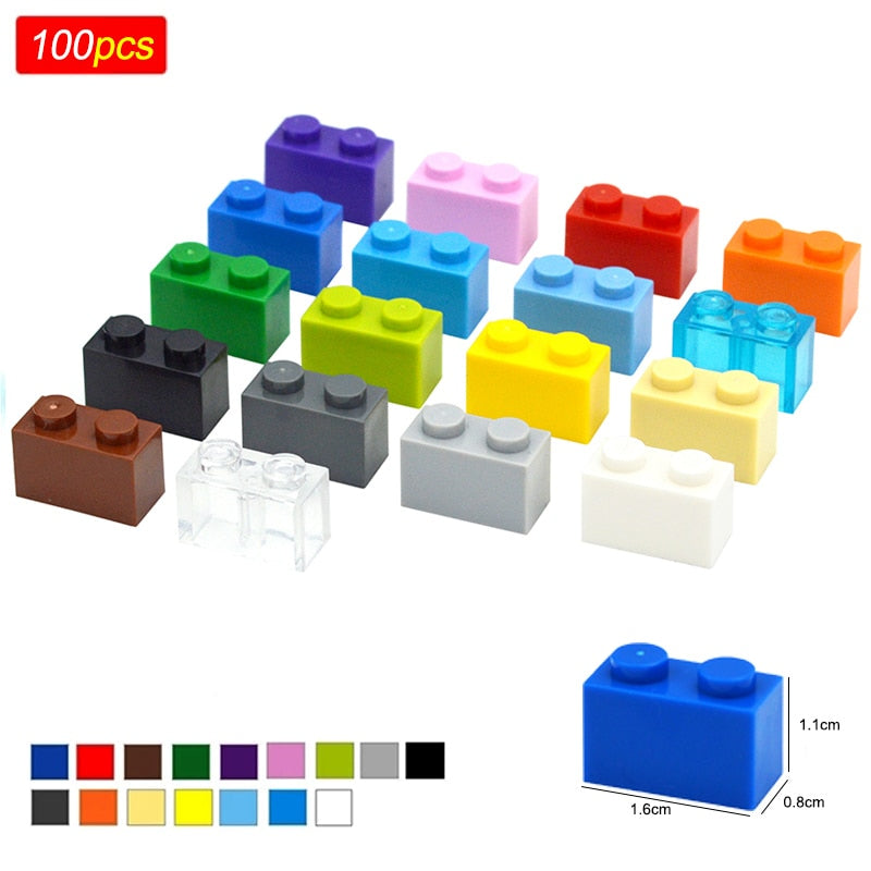 DIY Building Blocks Thick Figures Brick Educational