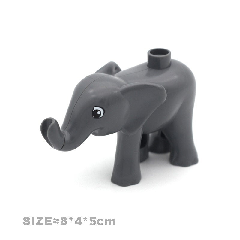 Multiple Styles Big Size Building Blocks Animals