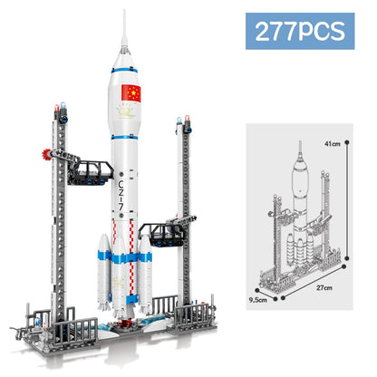 Space Station Saturn V Rocket Building Blocks