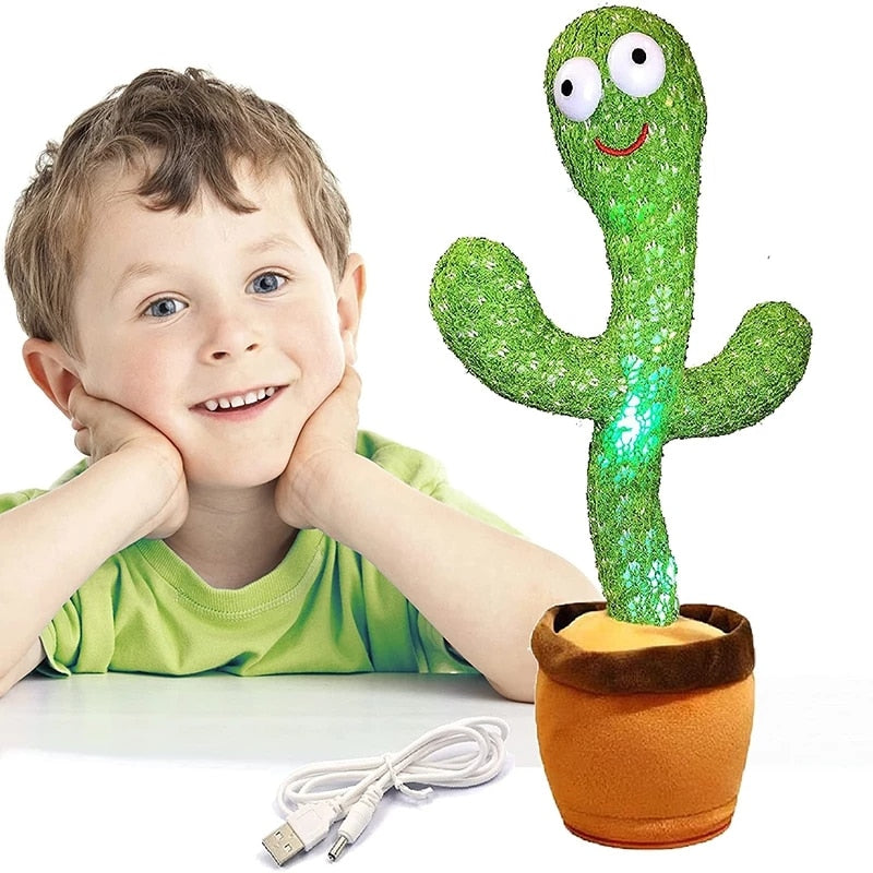 Dancing Cactus 120 Song Speaker Stuffed Toys