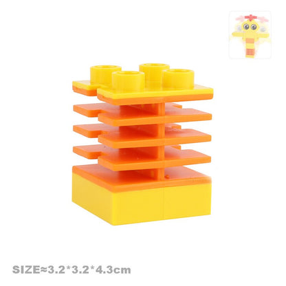 Big Building Blocks Bricks Accessories Zoo Animals