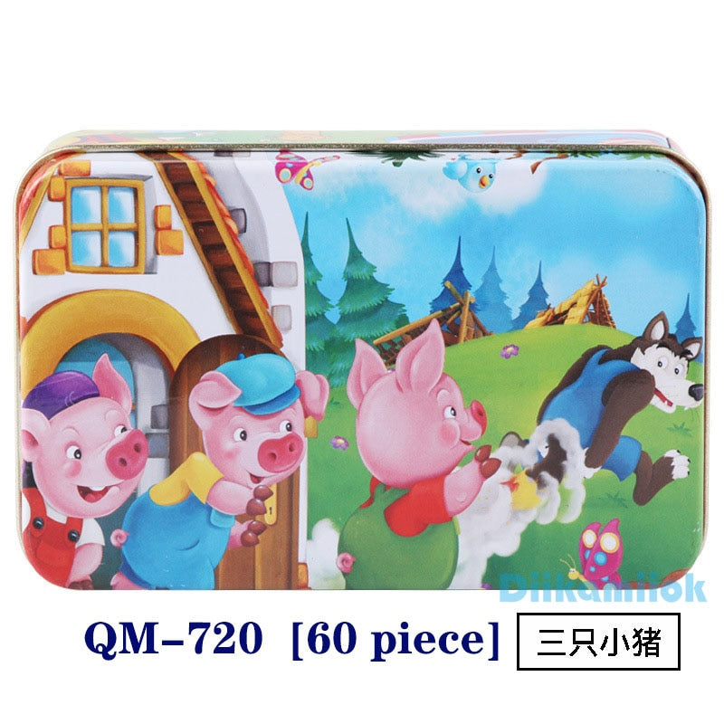 Puzzle Kids Toy Cartoon Animal