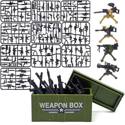 Military Weapons Accessories Blocks Toys