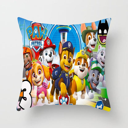 Paw Puppy Patrol Pillowcase Pat Patrouille Cartoon