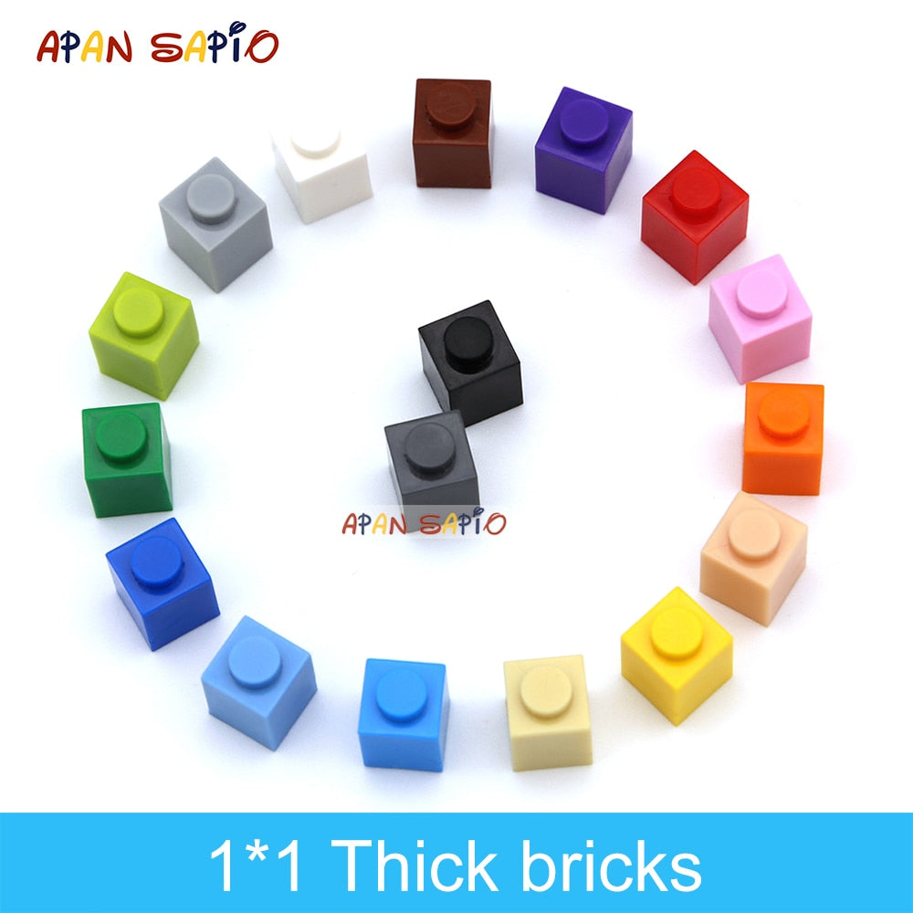 Thick Figures Bricks Dots Educational Compatible