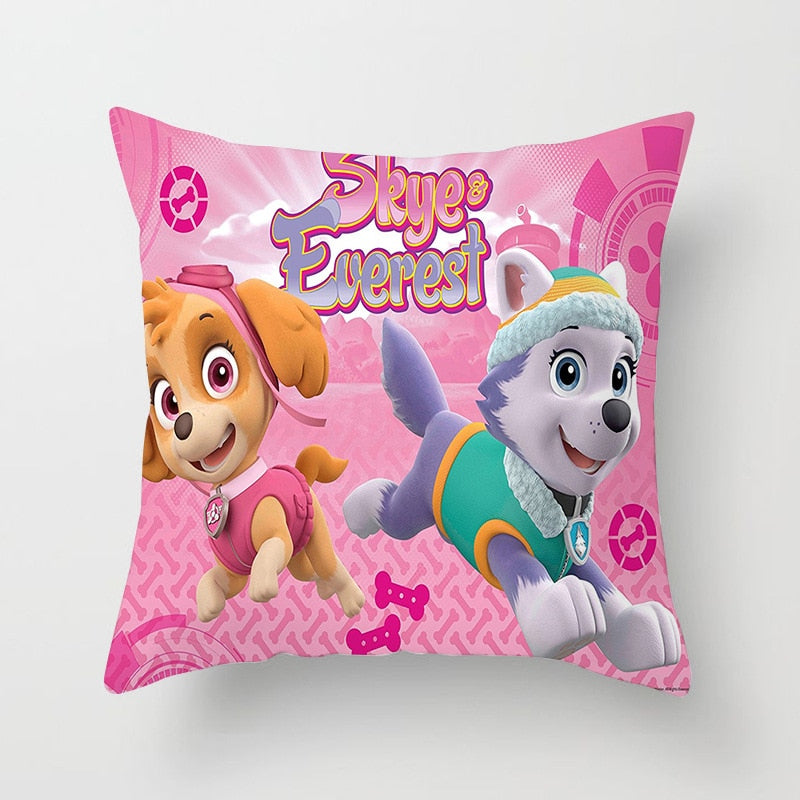 Paw Puppy Patrol Pillowcase Pat Patrouille Cartoon