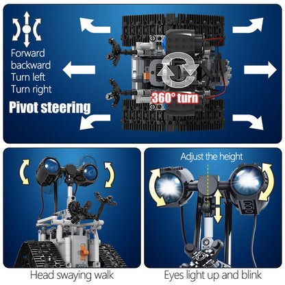 Creative High-tech RC Robot Electric Building Blocks