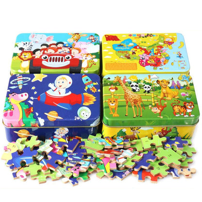 Puzzle Kids Toy Cartoon Animal