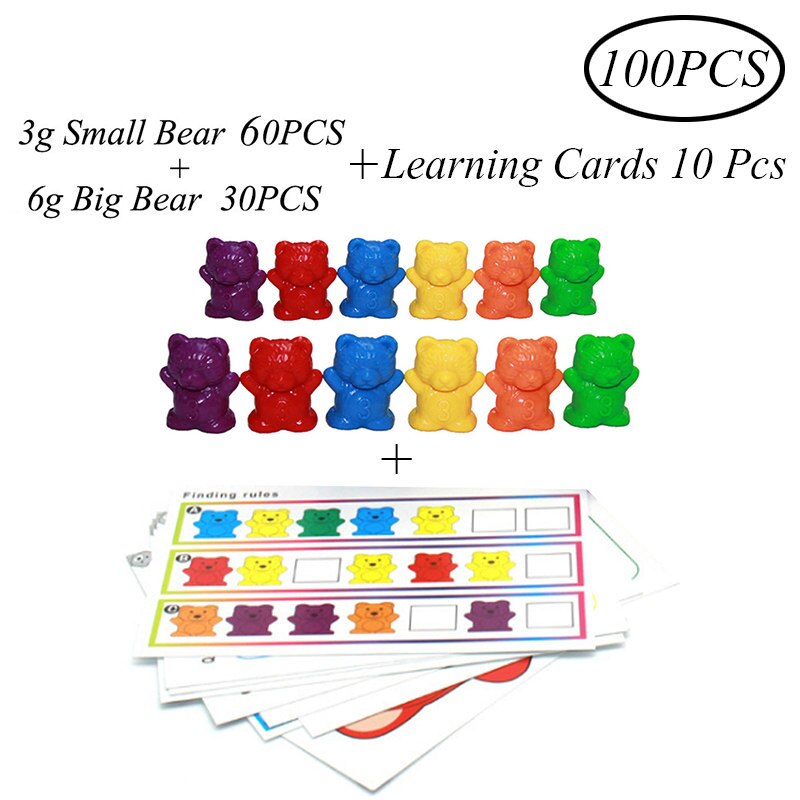 Boxed Counting Bear Montessori Educational