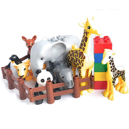 Big Size Diy Building Blocks Animal