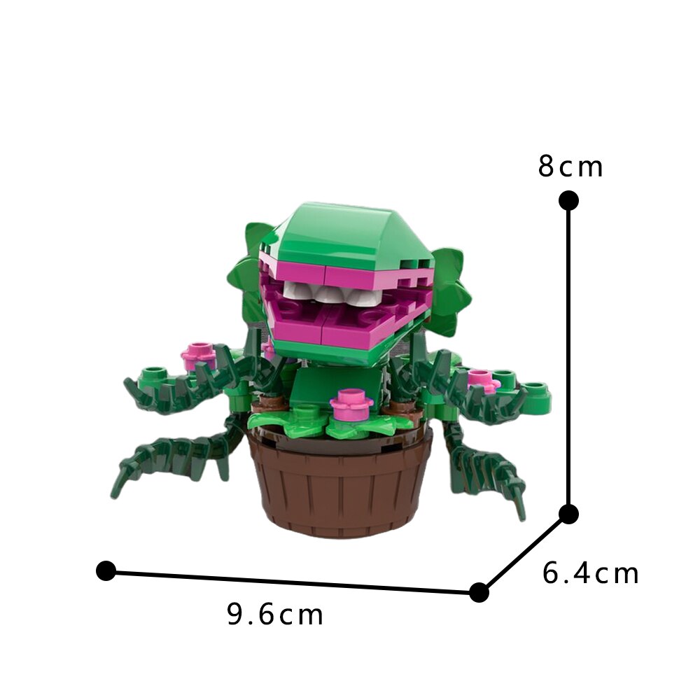 Mini Chomper Flower Building Blocks Kit