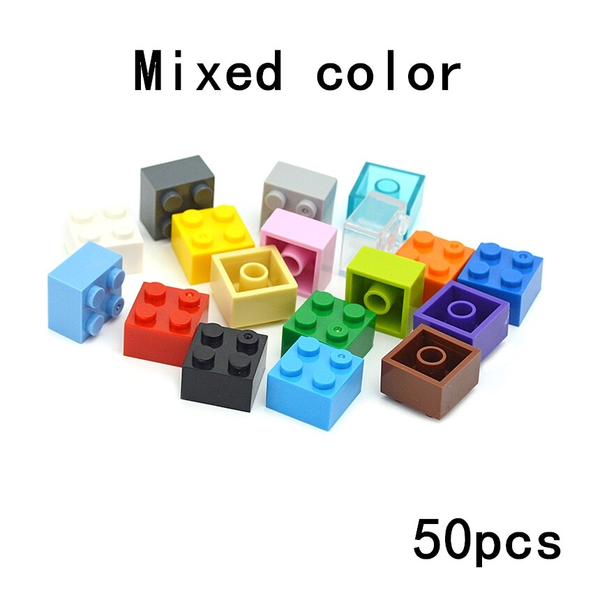 DIY Thick Figures Bricks 2x2 Dots Building Blocks