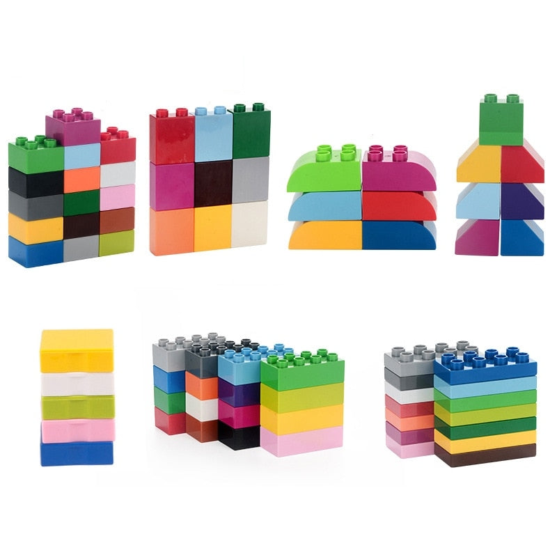 Big Building Blocks Accessories Compatible