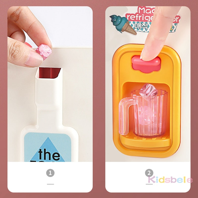 Kids Toy Fridge Refrigerator Accessories